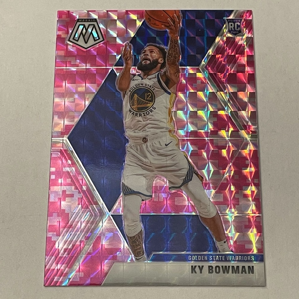 2019-2020 KY BOWMAN MOSAIC Pink Camo Basketball Card #206